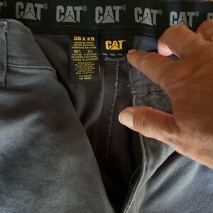 CAT Gray Casual Pants